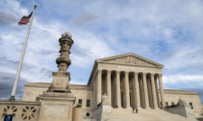 The Supreme Court in Washington on March 10, 2020. (Samira Bouaou/The Epoch Times)