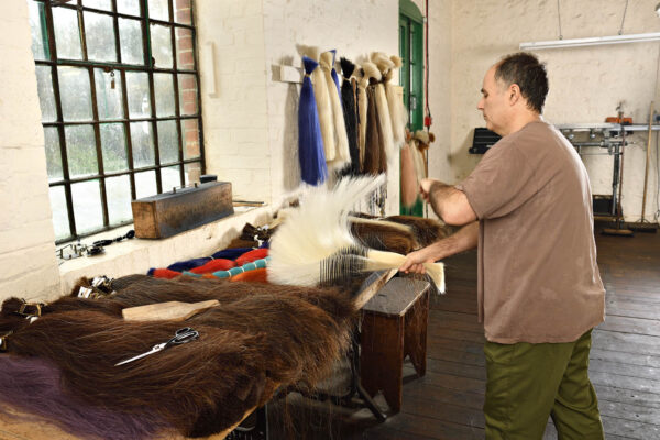 Horsehair fabric