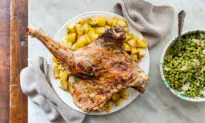 Roast Lamb Shoulder With Rosemary, Sage, and Garlic
