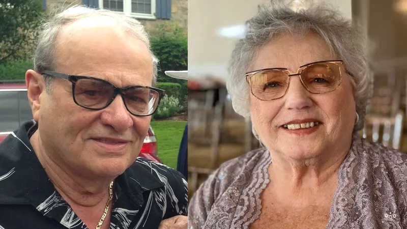 Nick Caggiano and Isabella Rizzo, "Aunt Chickie", the father and the aunt of Lorraine Caggiano, died after testing positive for COVID-19 in March. (Courtesy of Lorraine Caggiano)