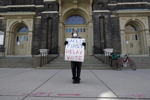 Virus Outbreak Wisconsinn Election