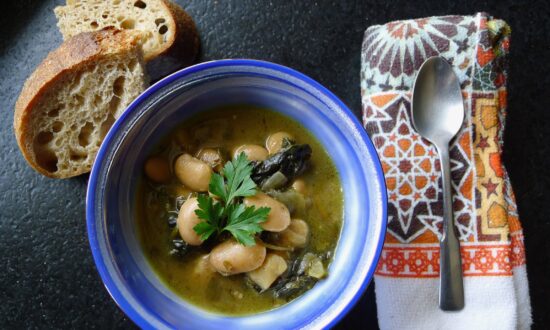 Slow-Cooked Beans and Greens, Andalusian-Style