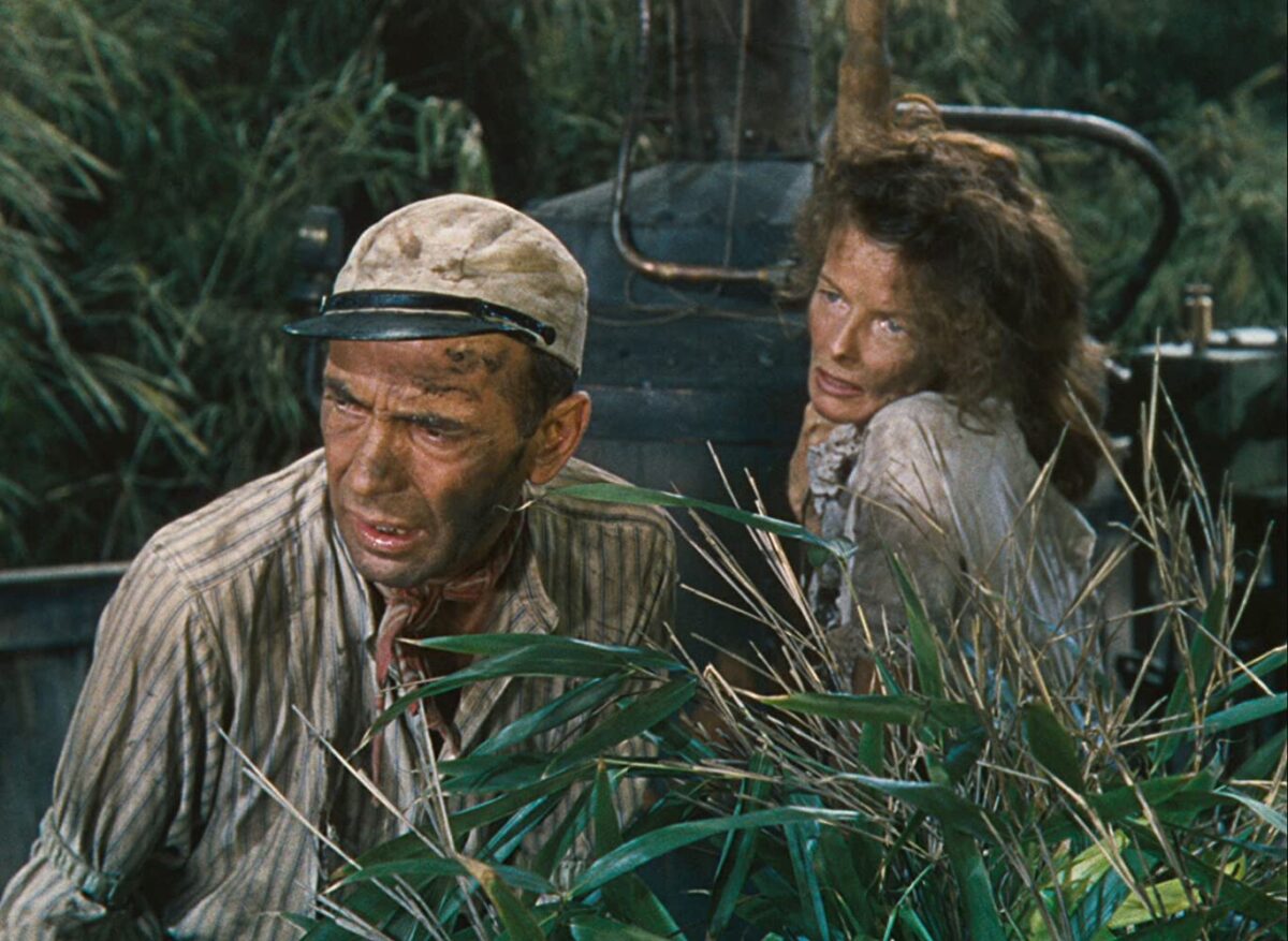 The African Queen-Hepburn and Bogard in swamp