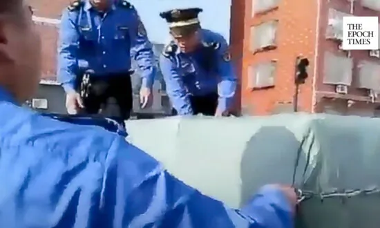 Chinese Authorities Steal Food From the Poor