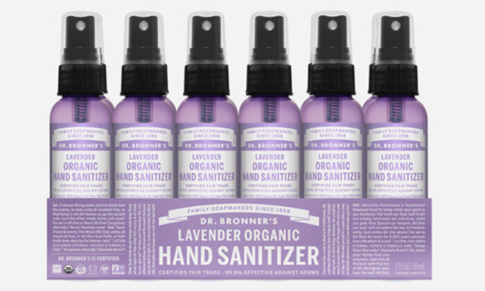Dr. Bronner's company has encountered a surprise supply problem: It was running out of bottles.(Courtesy of Dr. Bronner's)
