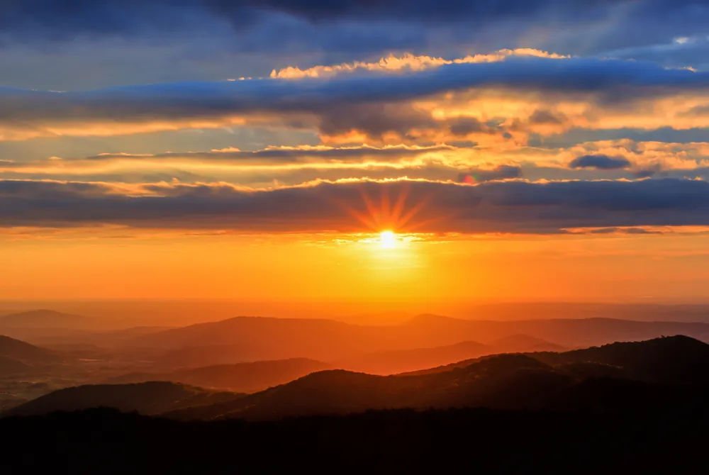 Virginia's Shenandoah National Park at sunrise.
(Larry Knupp/Shutterstock)