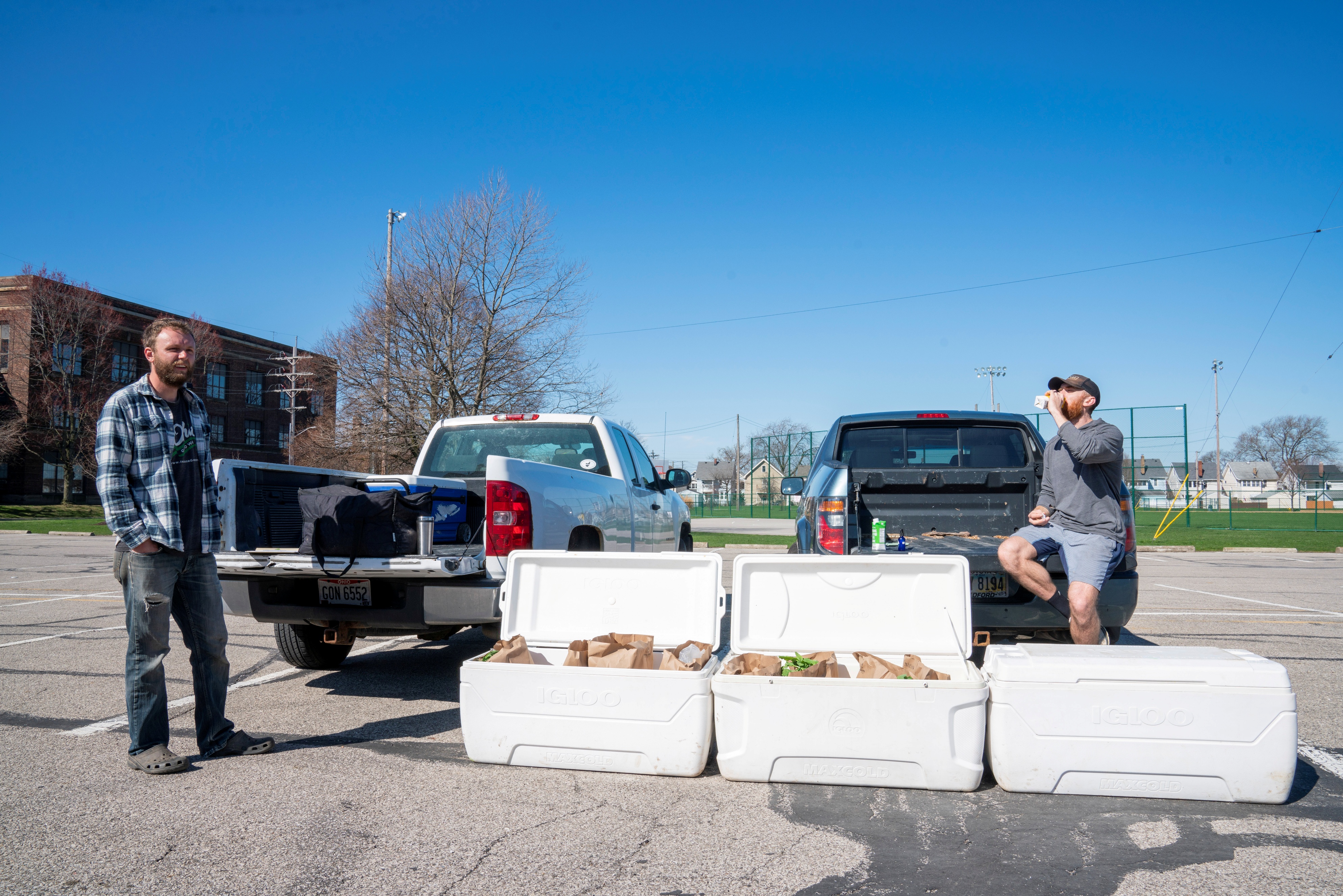 Front 9 Farm offers weekly deliveries of vegetables, meats, cheeses and other fresh items following the CCP virus outbreak, in Ohio, U.S.