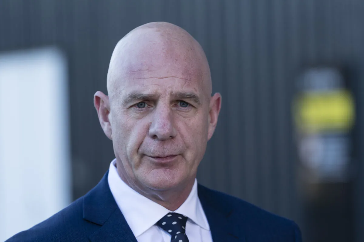 Tasmanian Premiere Peter Gutwein at a meeting of the Council of Australian Governments on March 13, 2020. (Brook Mitchell/Getty Images)