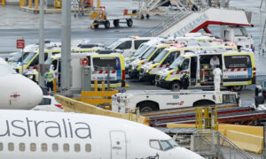 Australian Travellers Return From Overseas