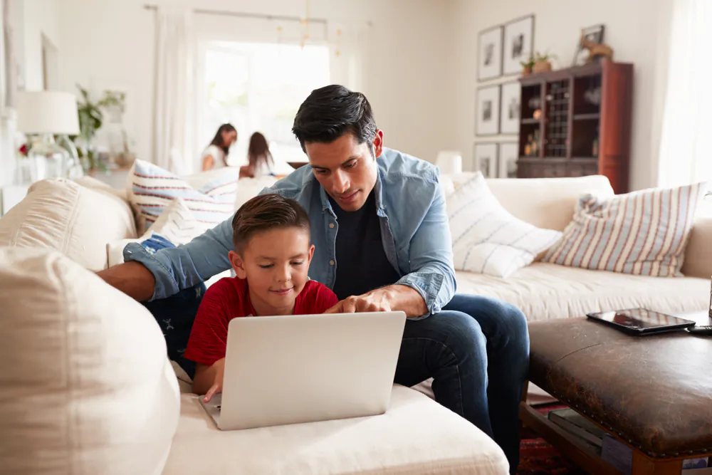 Online resources such as Khan Academy offer an array of free lessons for different grade levels. (Monkey Business Images)