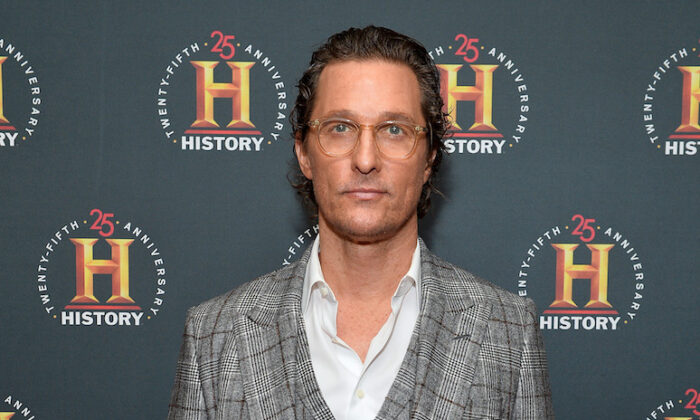 Matthew McConaughey attends "HISTORY Talks Leadership & Legacy," presented by HISTORY at Carnegie Hall on Feb. 29, 2020, in New York City. (Noam Galai/Getty Images for HISTORY)