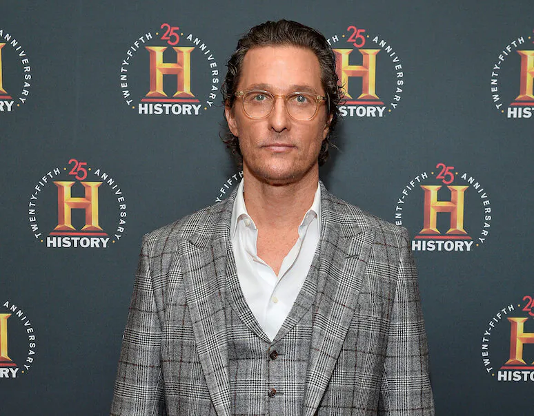 Matthew McConaughey attends "HISTORY Talks Leadership & Legacy," presented by HISTORY at Carnegie Hall on Feb. 29, 2020, in New York City. (Noam Galai/Getty Images for HISTORY)
