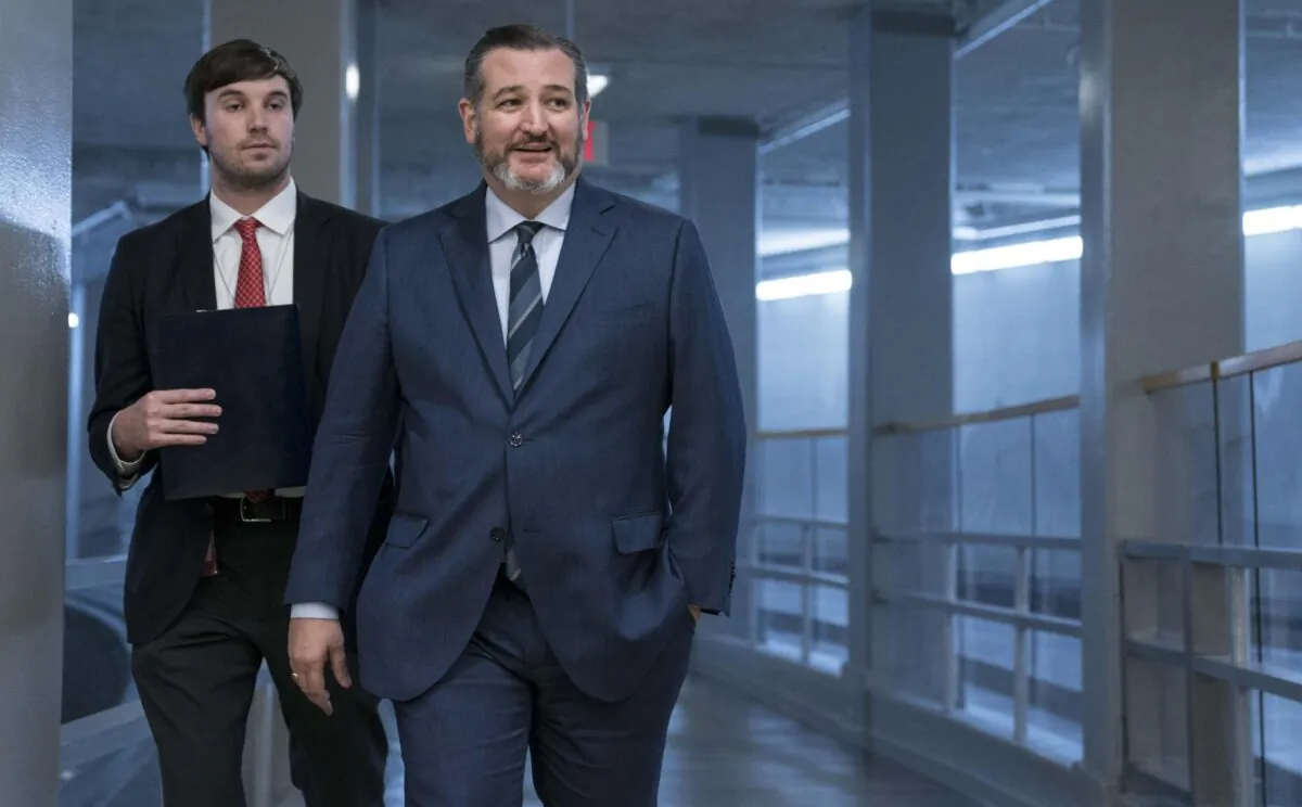 Senator Ted Cruz (R-Tex.) in Washington on Feb. 5, 2020. (Sarah Silbiger/Getty Images)