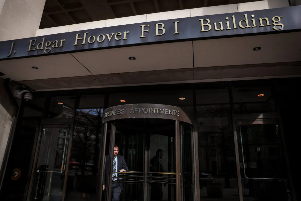 The Federal Bureau of Investigation (FBI) Headquarters in Washington on Jan. 2, 2020. (Samira Bouaou/The Epoch Times)