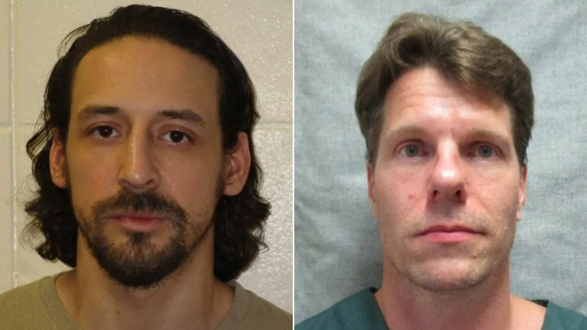 James Robert Newman (R), 37, and Thomas E. Deering (R), 46. (Columbia County Sheriff's Office)