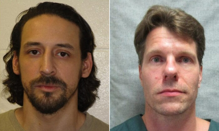 James Robert Newman (R), 37, and Thomas E. Deering (R), 46. (Columbia County Sheriff's Office)