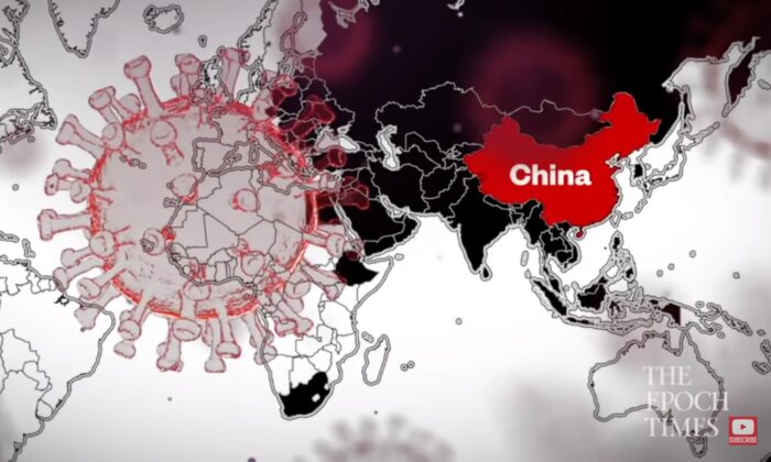 A frame from a documentary on the CCP virus origin by The Epoch Times and NTD. (The Epoch Times/NTD)