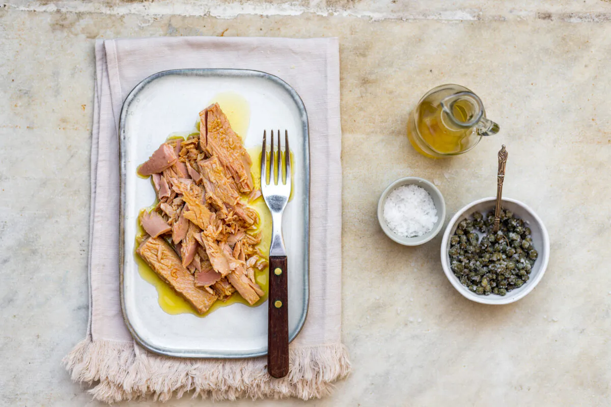 Canned tuna was Mum's most trustworthy ingredient, something she always kept in her pantry as it could become dinner in almost no time at all. (Giulia Scarpaleggia)