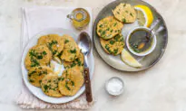 Tuna Loaf With Lemon-Parsley Dressing