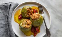 Tuna-Stuffed Round Zucchini