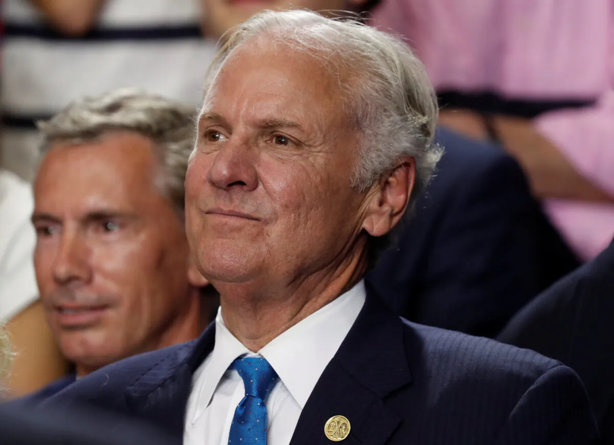 South Carolina Gov. Henry McMaster at a rally in Columbia, South Carolina, on June 25, 2018. (Kevin Lamarque/Reuters)