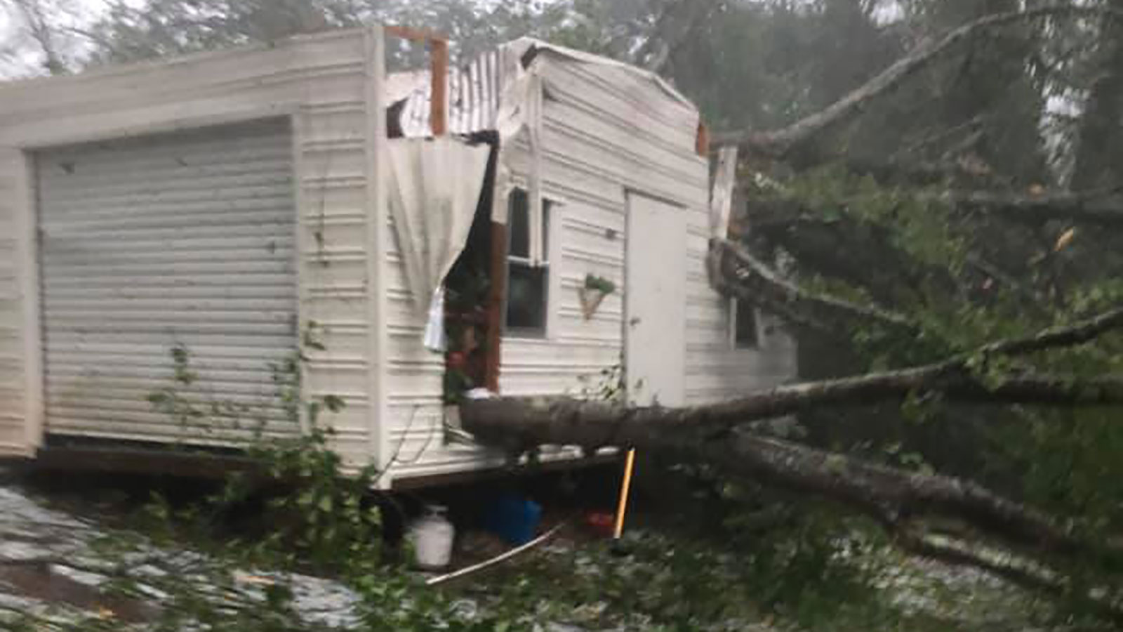tornado damages