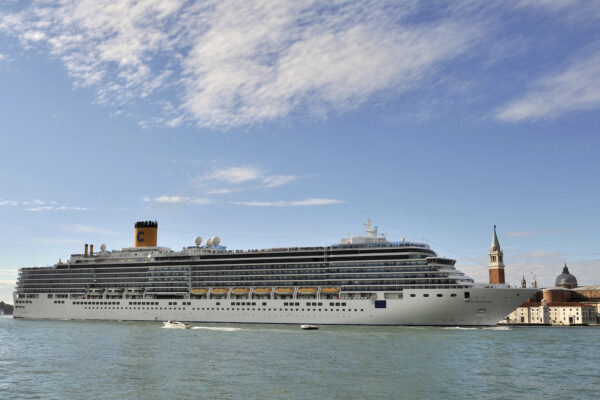 The Costa Deliziosa cruise ship