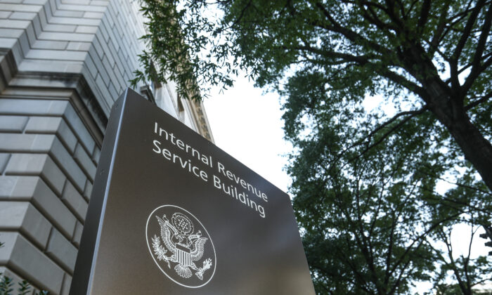  Internal Revenue Service headquarters is seen in Washington on Sept. 19, 2018. (Samira Bouaou/  Pezou)