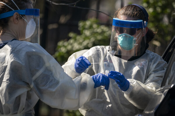 D.C.'s Children's National Hospital Opens Up Drive-Through Coronavirus Testing Site
