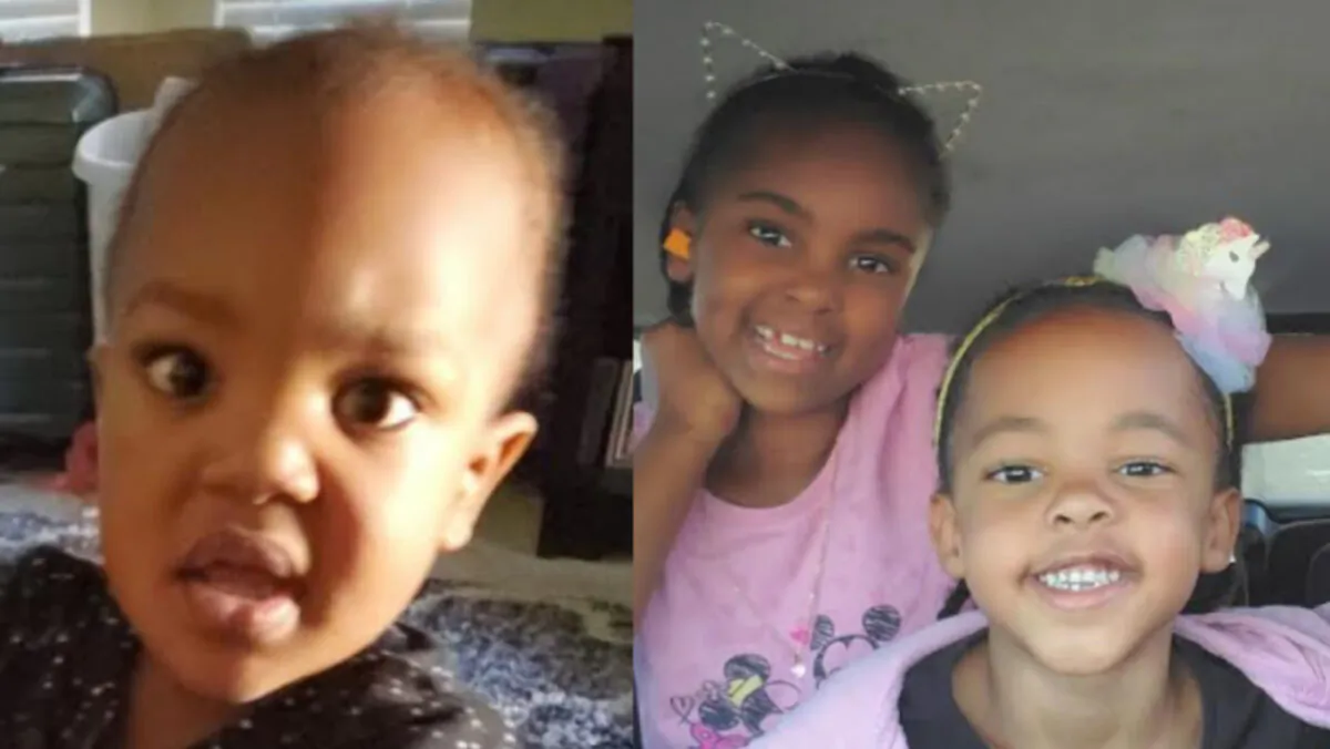 An AMBER Alert was issued after Stephan Charles Robinsonleft fled with his three children Nya, Stachia, and Stephan. (Chandler Police Department)
