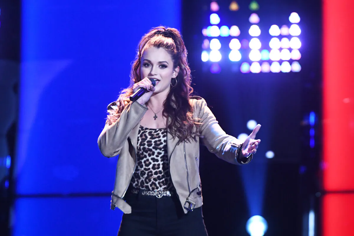 Joei Fulco performs Cher’s "Gypsys, Tramps and Thieves" during the blind auditions on "The Voice." The show is popular not just for sharing talent but also for highlighting stories from all walks of life across America. (Mitchell Haddad/NBC)