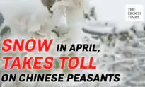 Chinese Peasants Lament Due To the Heavy Snowfall in April