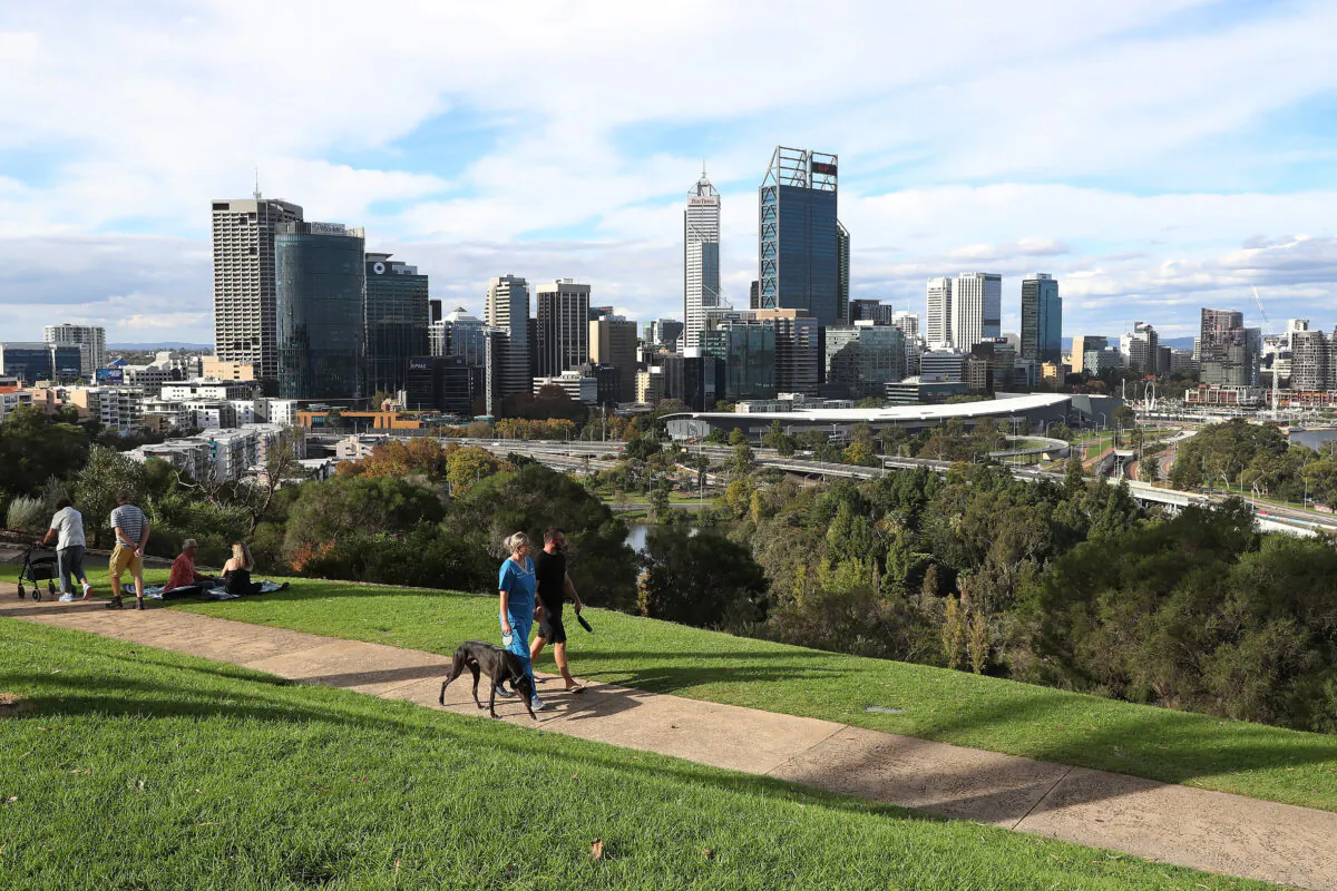 Kings Park, Perth, WA, Australia, April 25, 2020. (Paul Kane/Getty Images)
