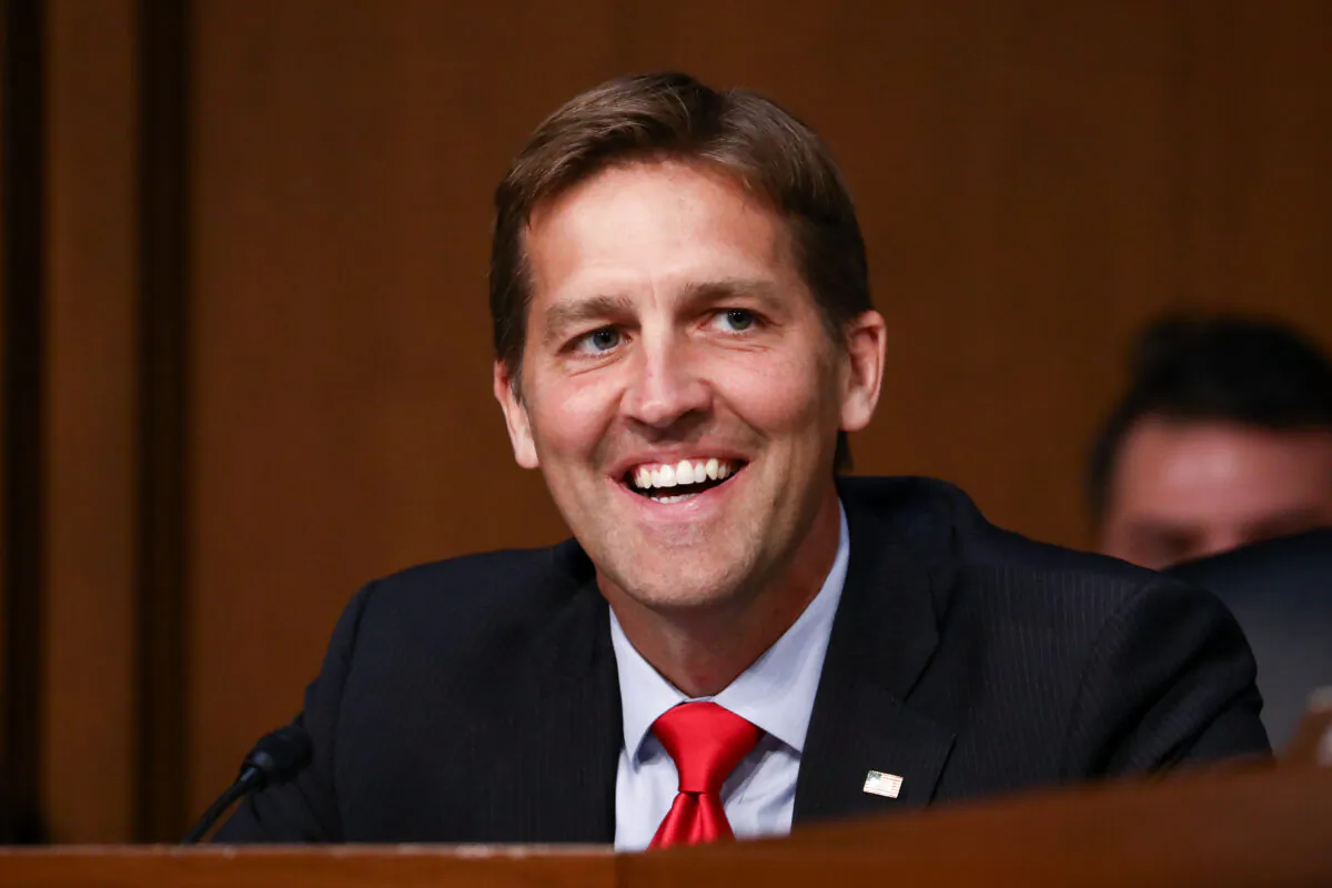 Sen. Ben Sasse (R-Neb.) at the Capitol in Washington on Sept. 4, 2018. (Samira Bouaou/The Epoch Times)