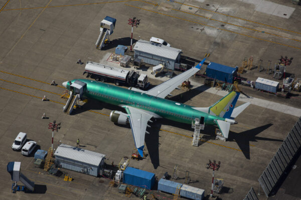 Boeing 737 MAX Sit Idle