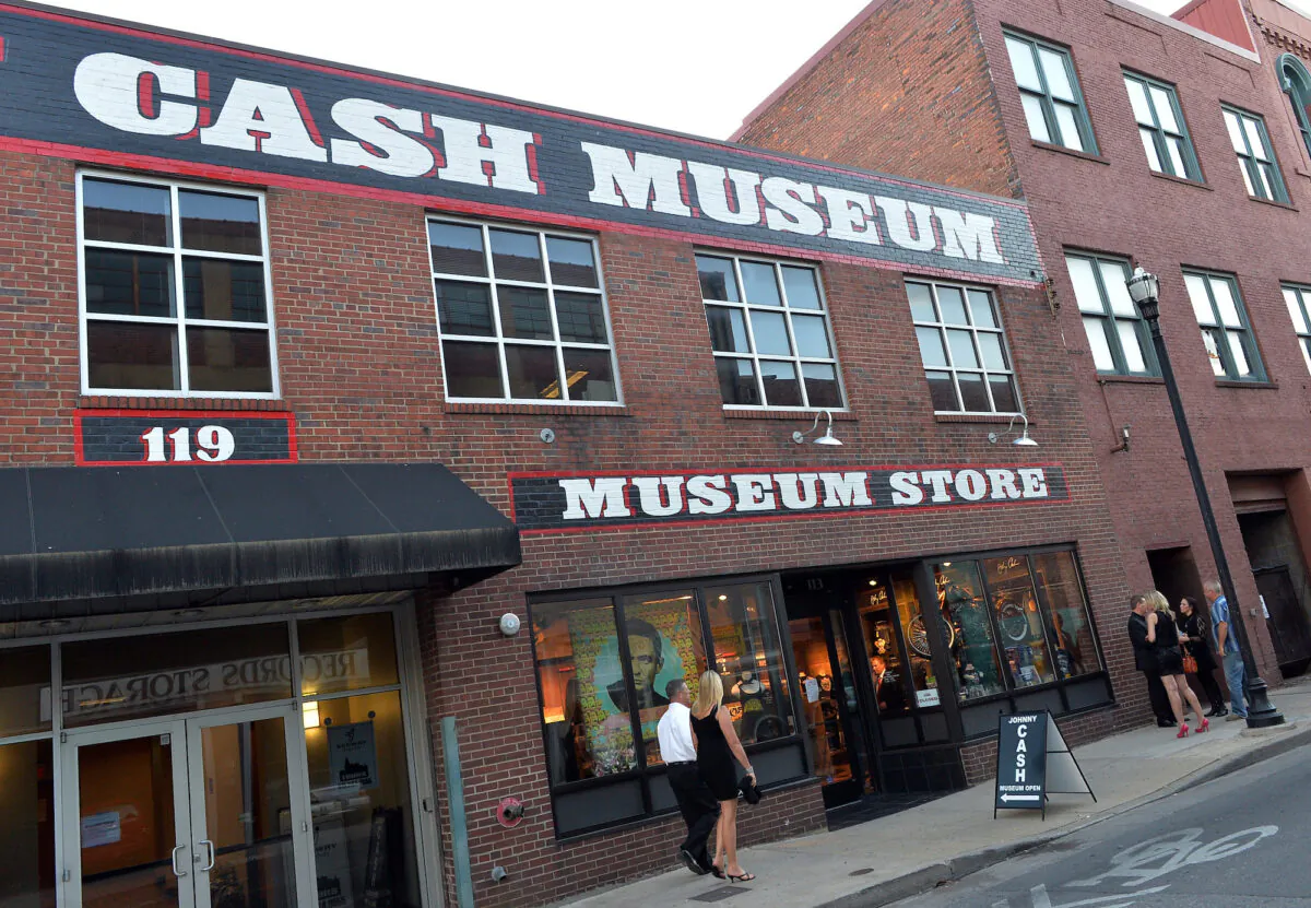 The Johnny Cash Museum in seen in Downtown Nashville, Tenn., on May 29, 2013. (Rick Diamond/Getty Images)