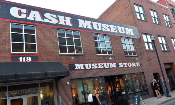 The Johnny Cash Museum in seen in Downtown Nashville, Tenn., on May 29, 2013. (Rick Diamond/Getty Images)