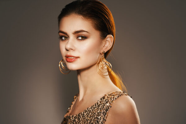 woman wearing jewelry