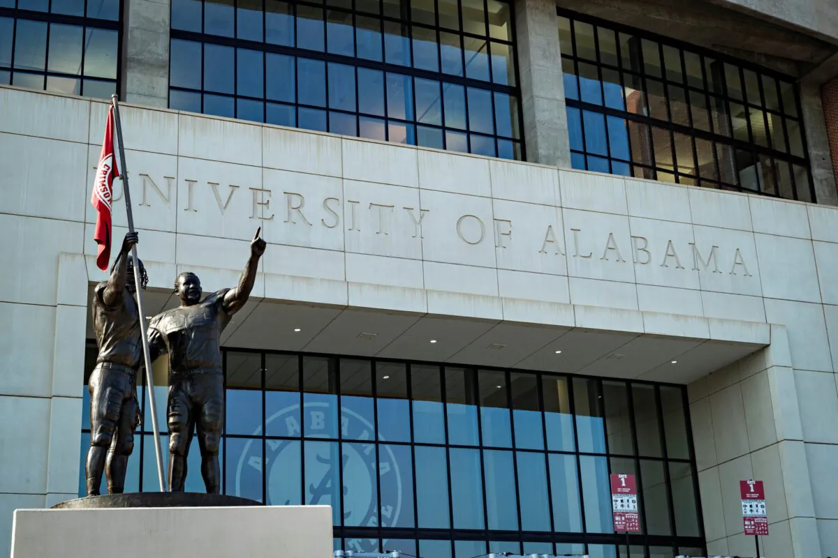 Bryant-Denny Stadium on the campus of the University of Alabama on September 22, 2018. (Wesley Hitt/Getty Images)
