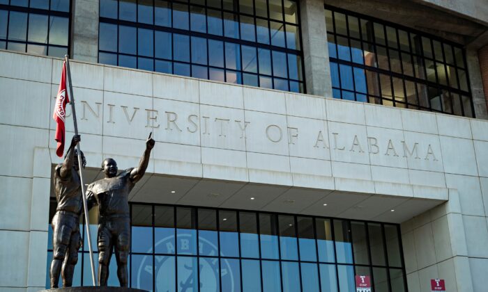 Bryant-Denny Stadium on the campus of the University of Alabama on Sept. 22, 2018. (Wesley Hitt/Getty Images)