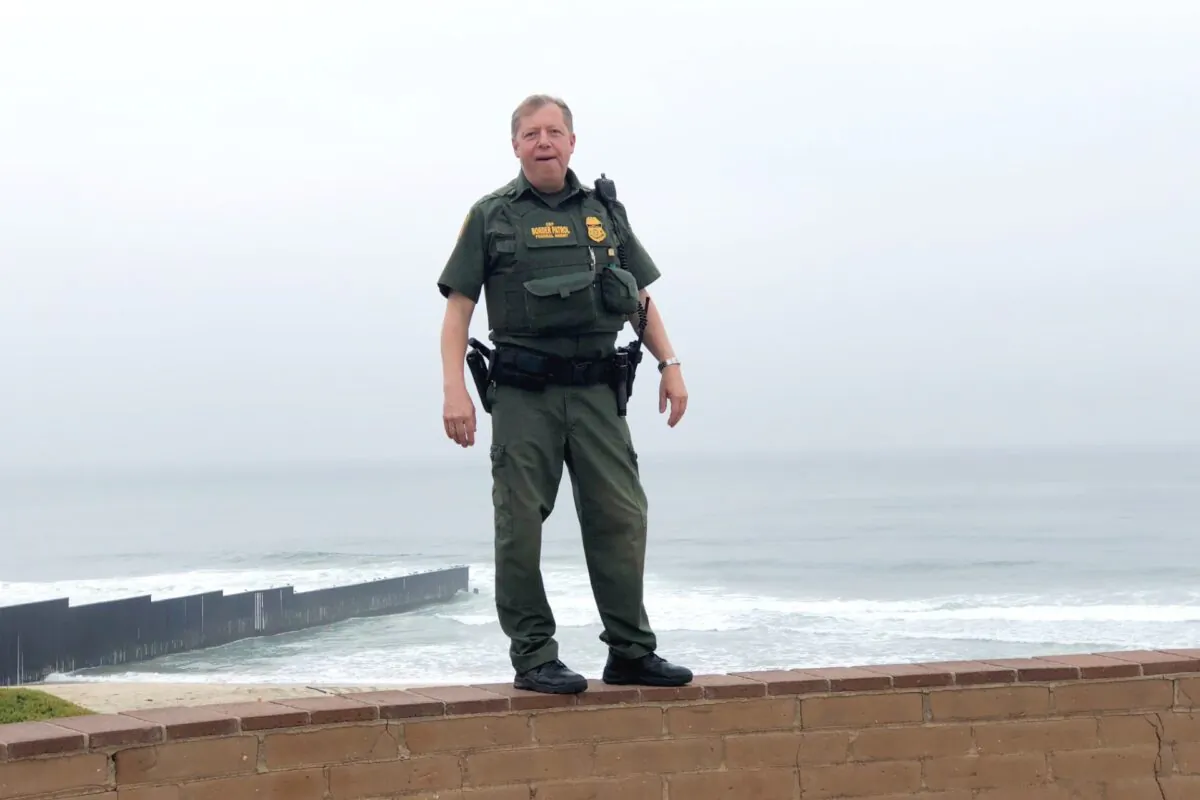 Chris Harris, who worked as a U.S. Border Patrol agent for more than 20 years after a career as a New York police officer. (Courtesy of Chris Harris)