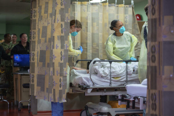Virus Outbreak Hospital Ship Few Patients