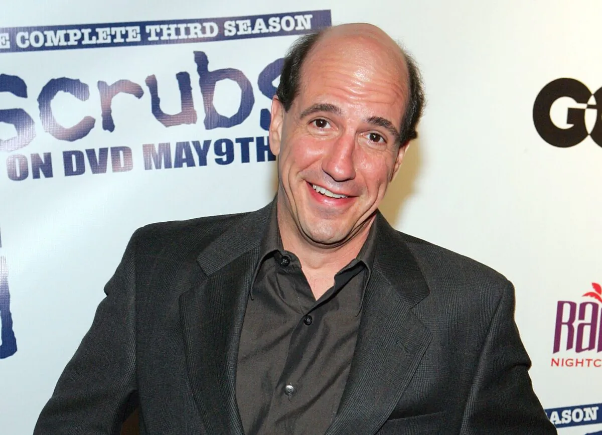 Actor Sam Lloyd arrives at a third season DVD launch event and season five wrap party for the television series "Scrubs" at the Rain Nightclub inside the Palms Casino Resort in Las Vegas, Nevada, on April 27, 2006. (Ethan Miller/Getty Images)