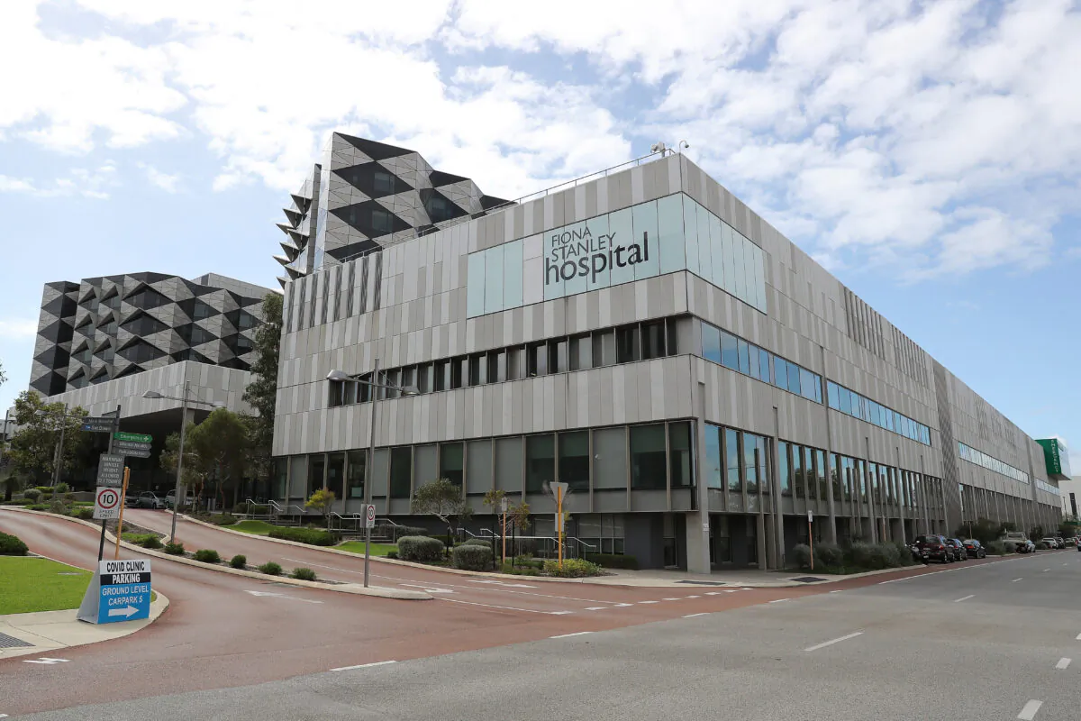 Fiona Stanley Hospital, Perth, Western Australia, April 20, 2020 (Paul Kane/Getty Images)