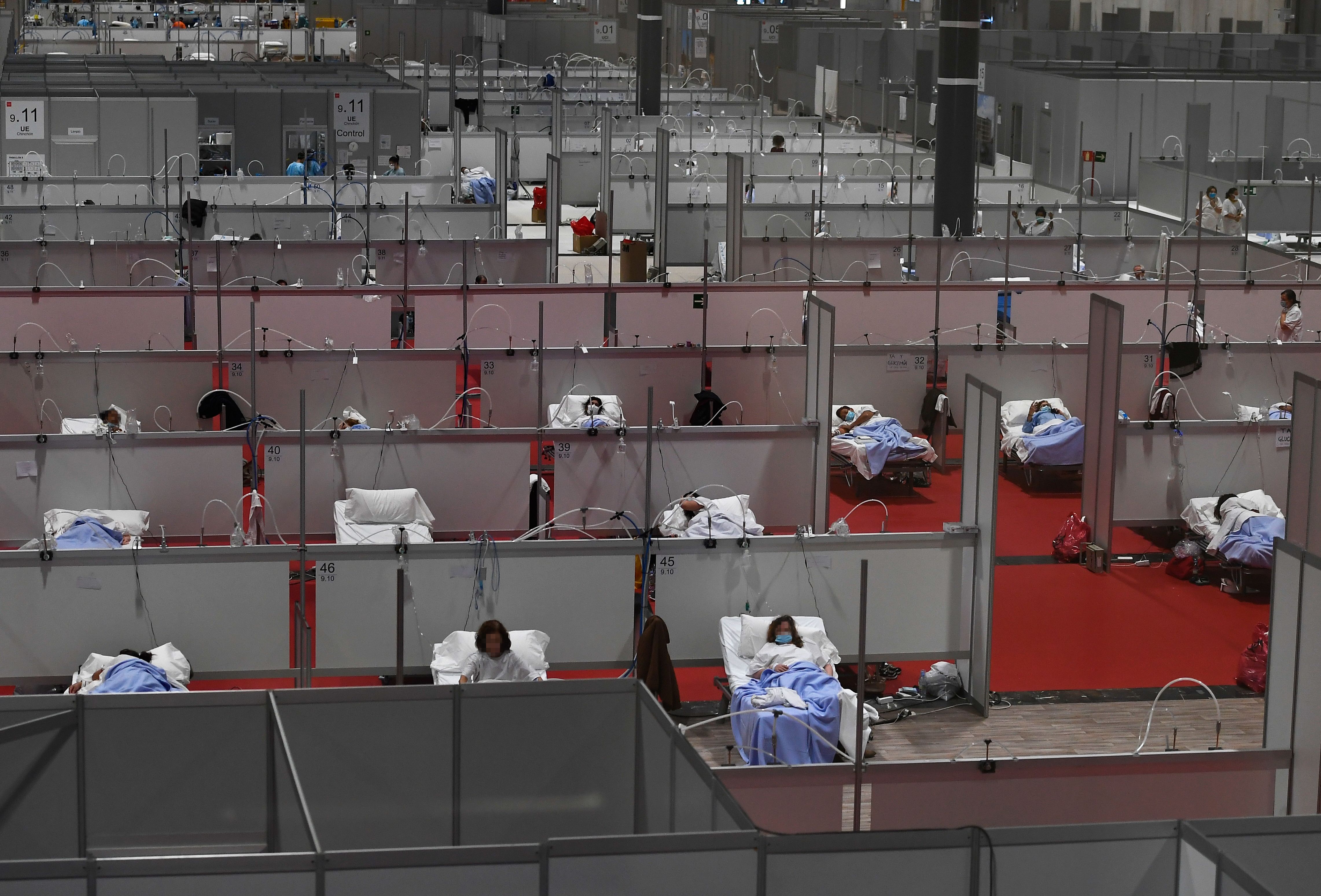 temporary hospital Madrid