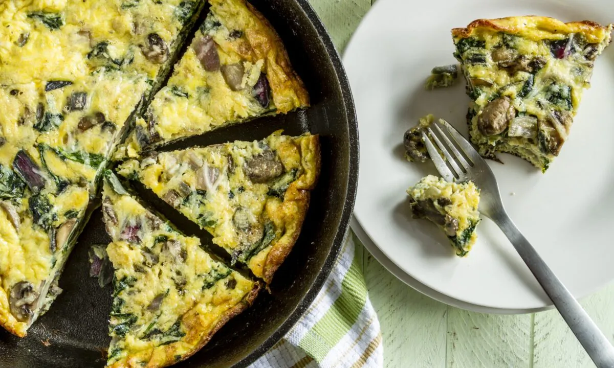 A frittata comes together in 20 minutes, start to finish, in one pan. (Teri Virbickis/Shutterstock)