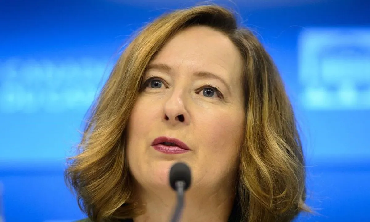 Senior Deputy Governor Carolyn Wilkins answers a question during a press conference at the Bank Of Canada in Ottawa, on May 16, 2019. (Sean Kilpatrick/ The Canadian Press)