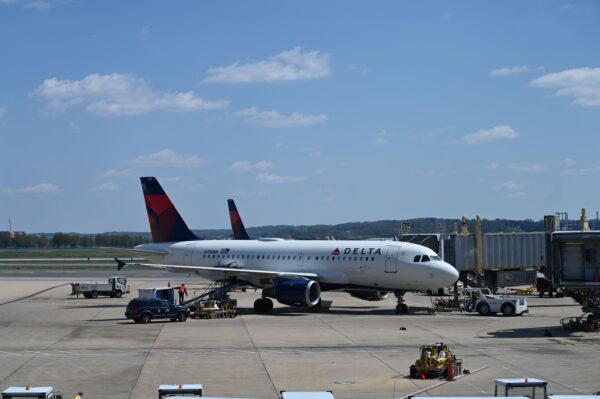 A Delta Airlines airplane