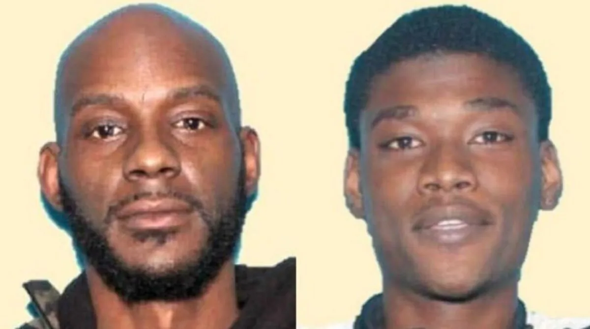 Warrants were issued for Larry Teague Jr., left, and Ramonyea Bishop. (Genesee County Prosecutor's Office)