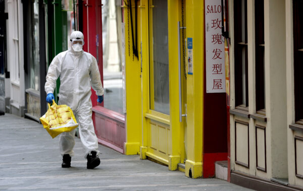 Virus Outbreak Britain